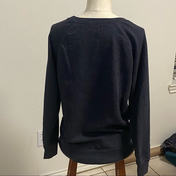 Old Navy Charcoal Heathered HELLO Sweater Size XS - Picture 7 of 12